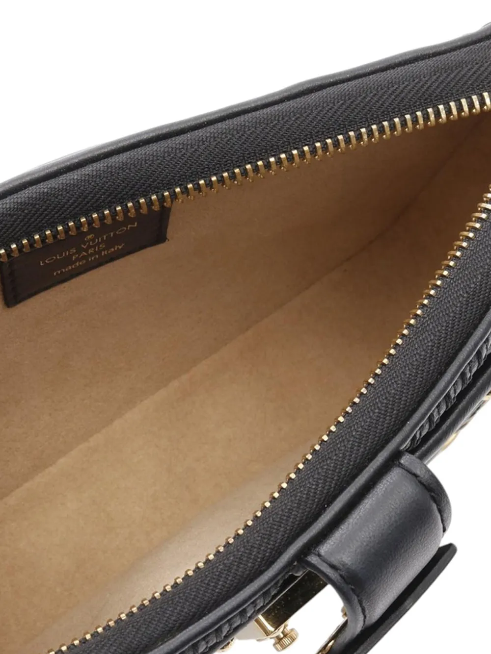 Pre-owned Louis Vuitton 2021-2025 Troca Pm Crossbody Bag In Black
