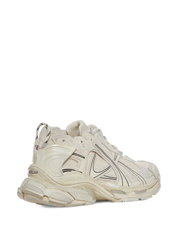 Balenciaga Runner Suede Sneakers | Neutrals | FARFETCH