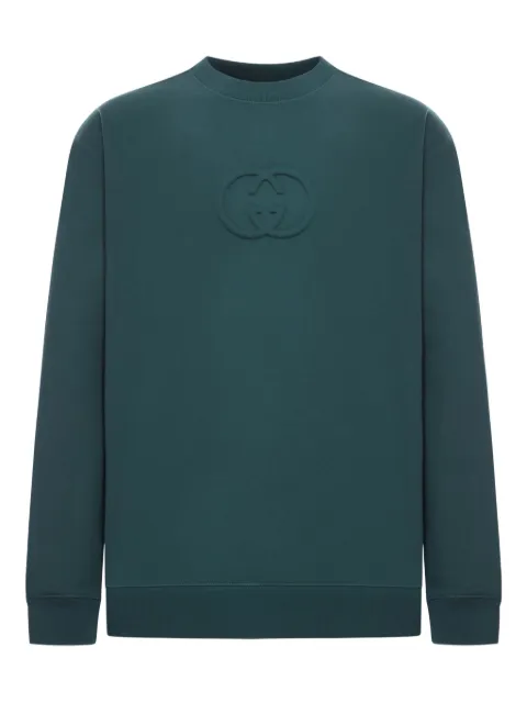 Gucci sudadera con logo en relieve