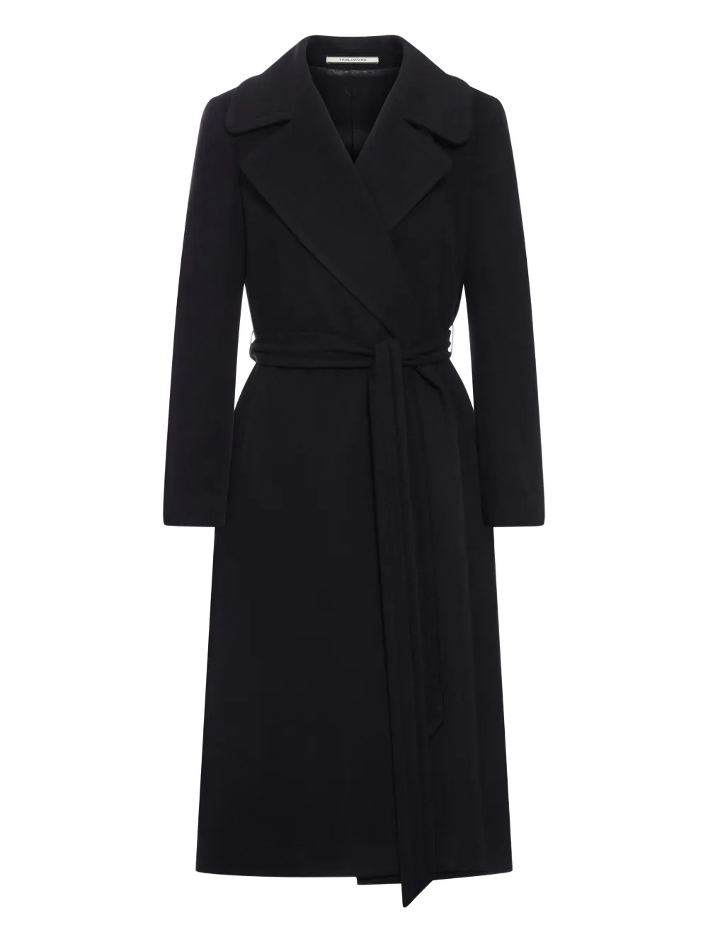 Tagliatore Molly Wool And Cashmere Coat In Black