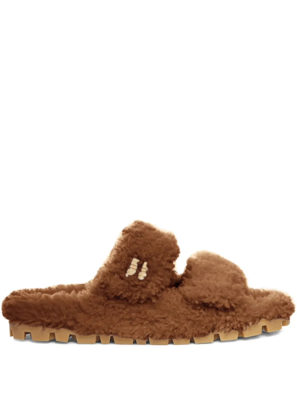 Miu Miu fårskinnssandaler | brun | Image 1