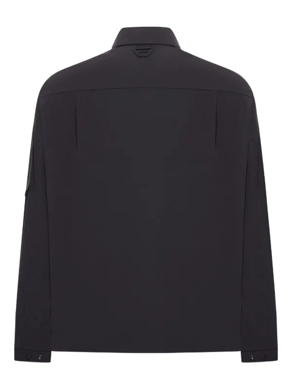 JG1 zip-fastening Shirt | Black | FARFETCH