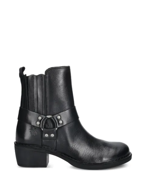 Fly London leather biker boots