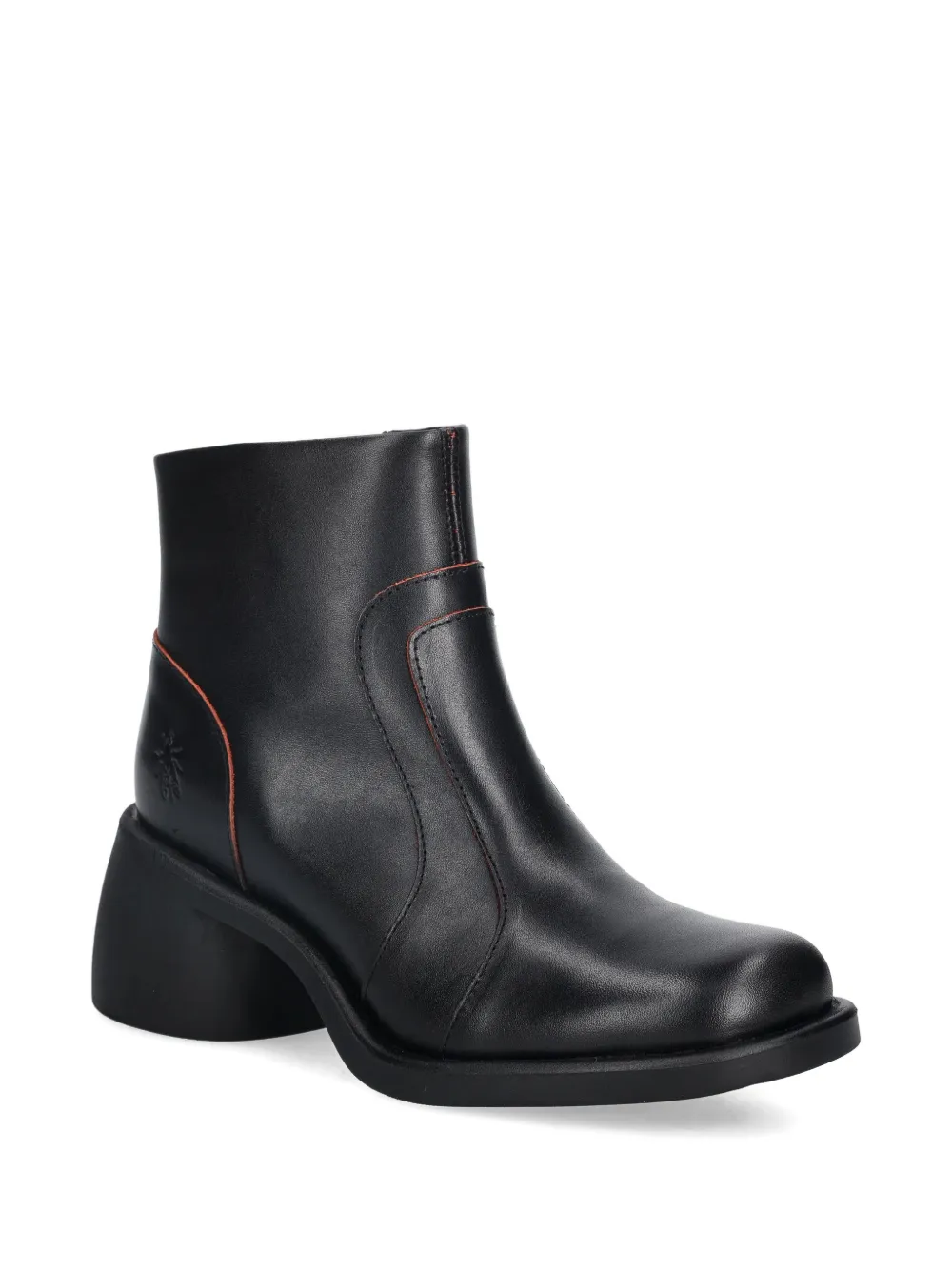 Fly London Enkellaarzen met zijrits Zwart