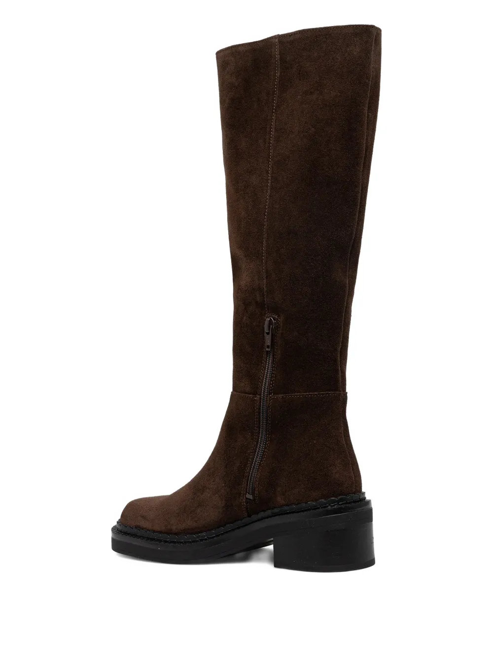 Copenhagen suede knee-high boots Bruin