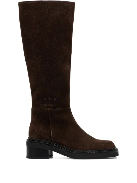 Copenhagen suede knee-high boots