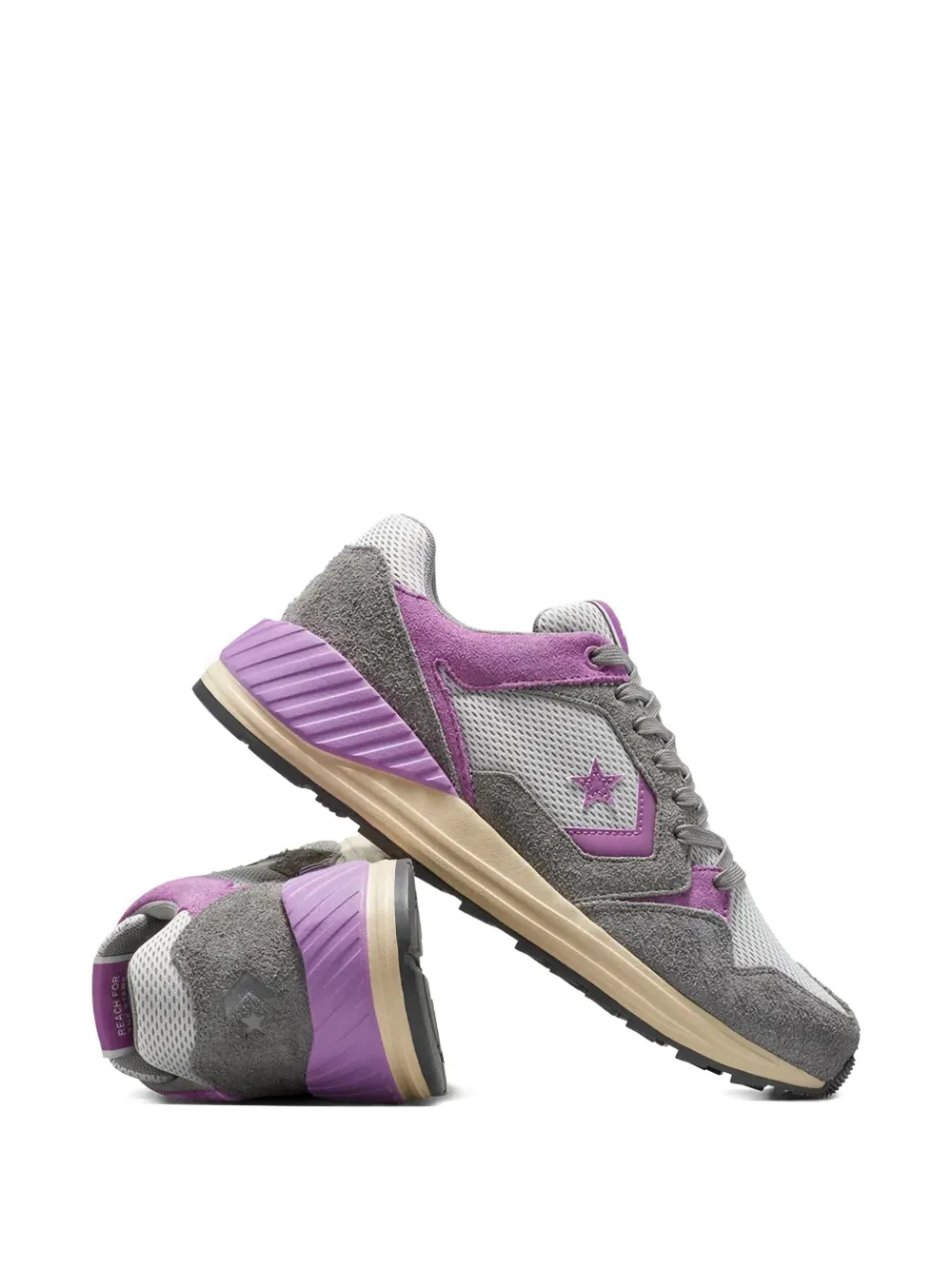 Converse Wave sneakers met logo Grijs