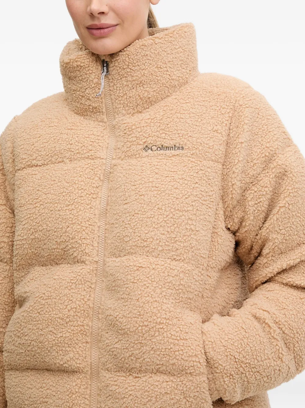 Columbia Jack met geborduurd logo Beige
