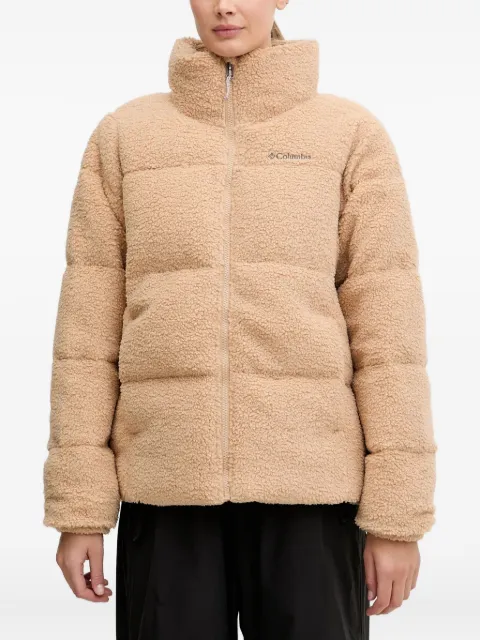 Columbia embroidered-logo padded jacket