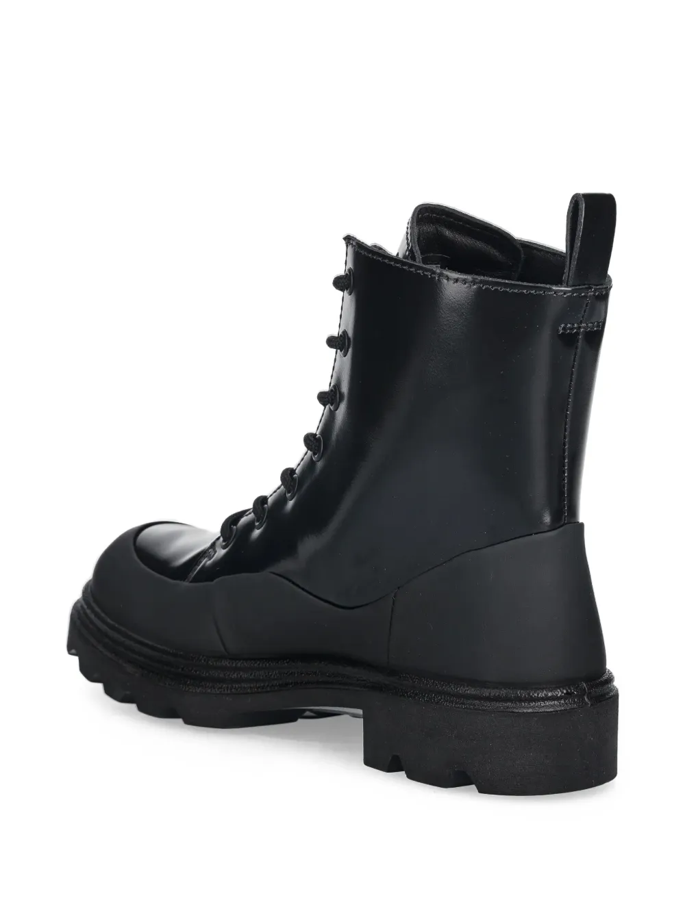 ECCO Grainer combat boots Zwart