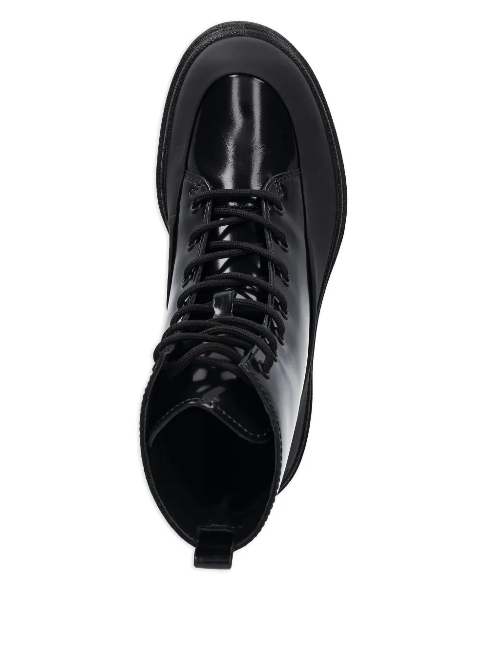 ECCO Grainer combat boots Zwart