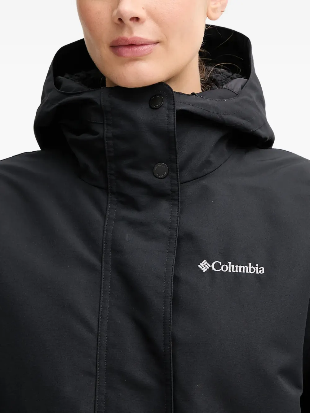 Columbia Jack met geborduurd logo Zwart