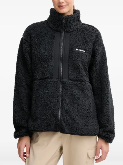 Columbia embroidered-logo jacket