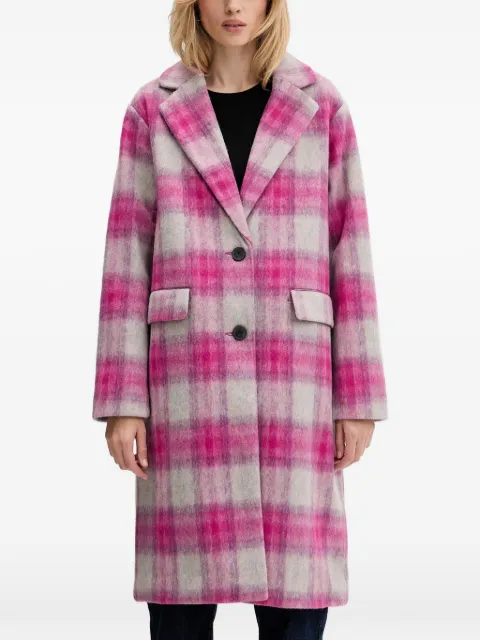 Desigual checked coat