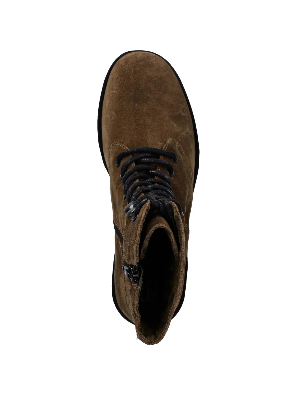 Fly London lace-up wedge-heel boots Bruin