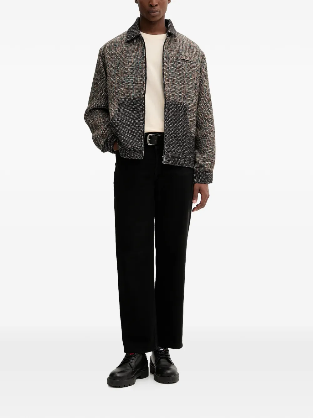 Desigual textured zip jacket | Shirt Jackets | Image 2