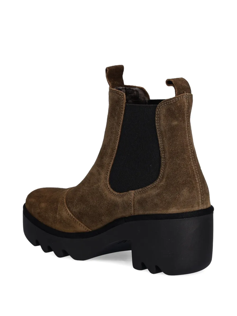 Fly London Chelsea laarzen met plateauzool Bruin