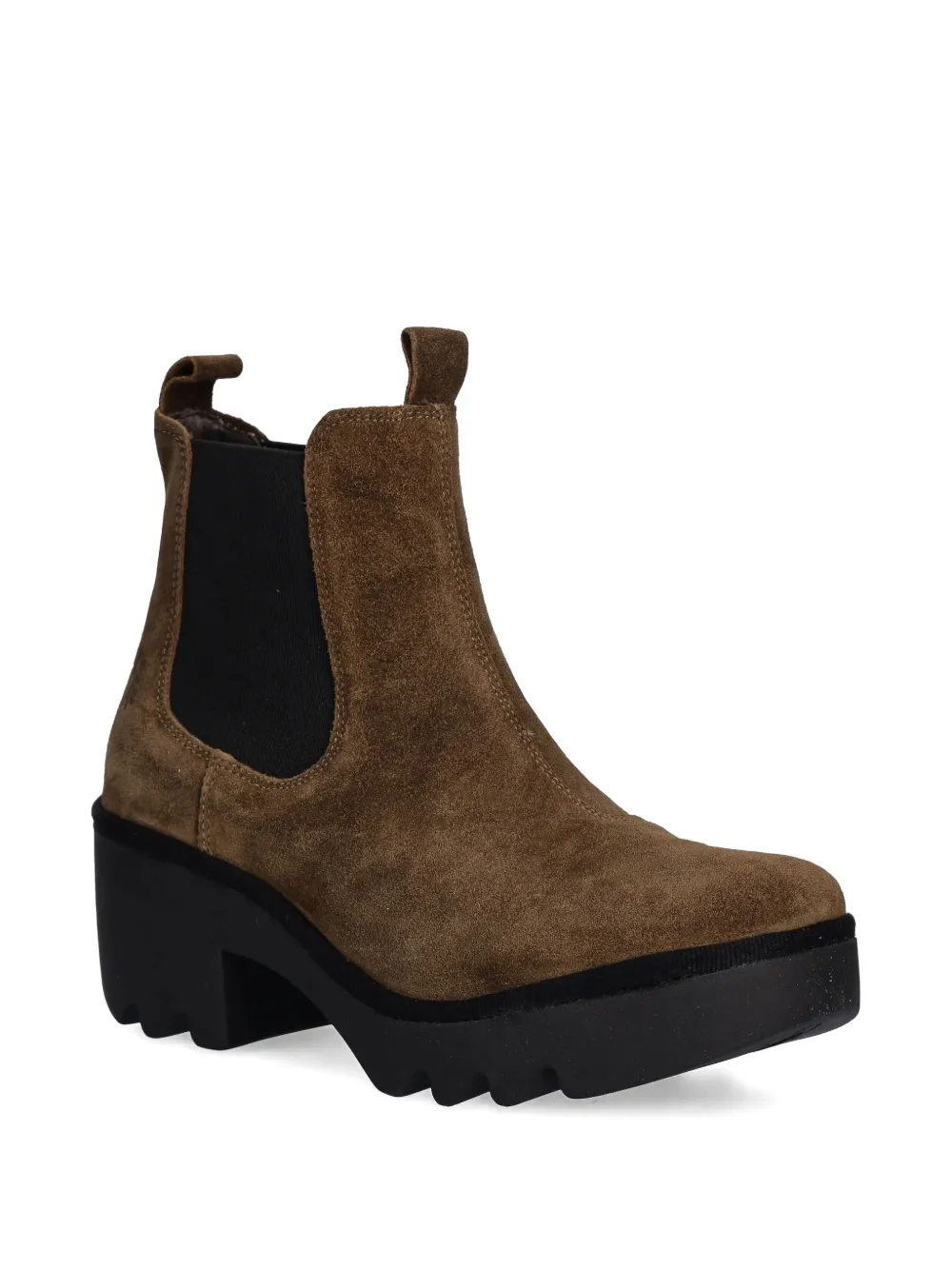 Fly London Chelsea laarzen met plateauzool Bruin