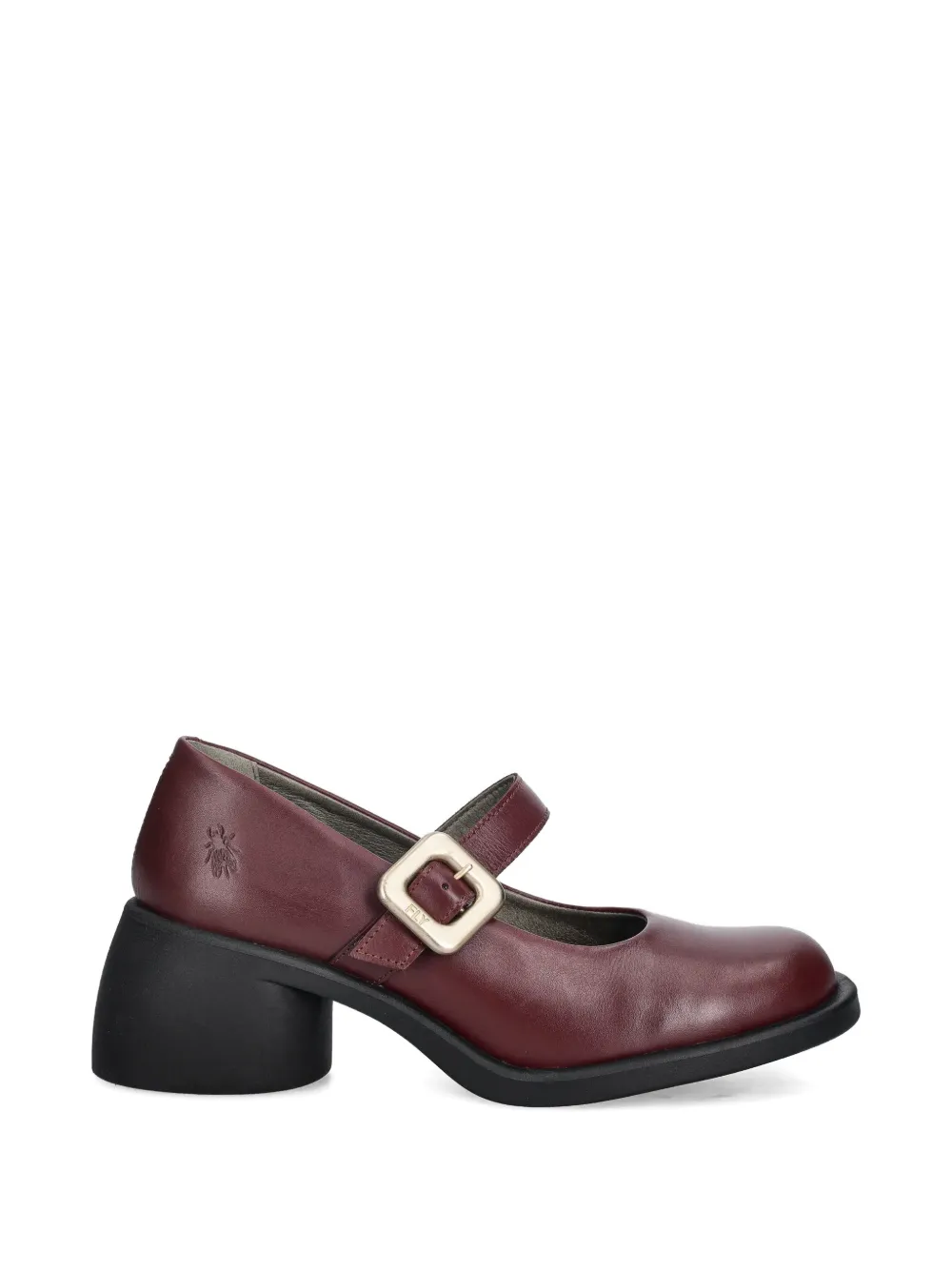 Fly London buckle-strap pumps Rood