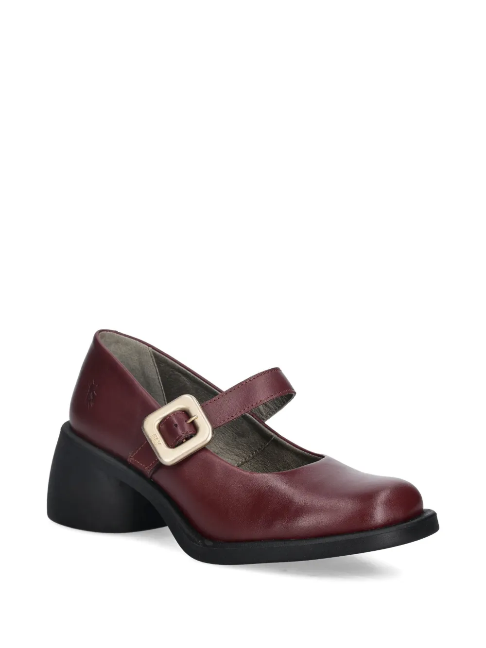 Fly London buckle-strap pumps Rood