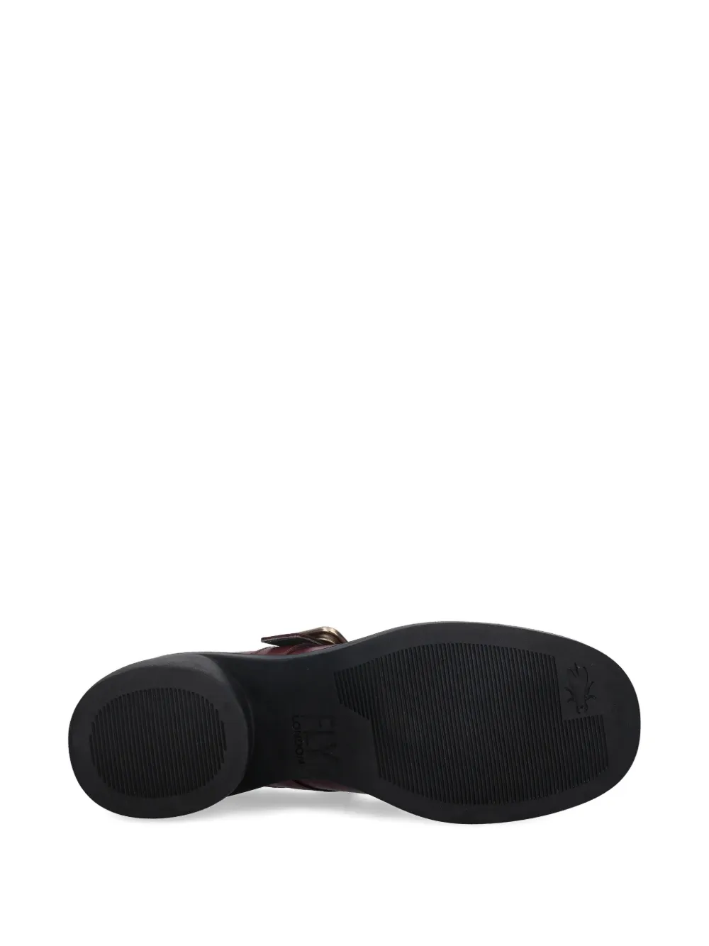 Fly London buckle-strap pumps Rood