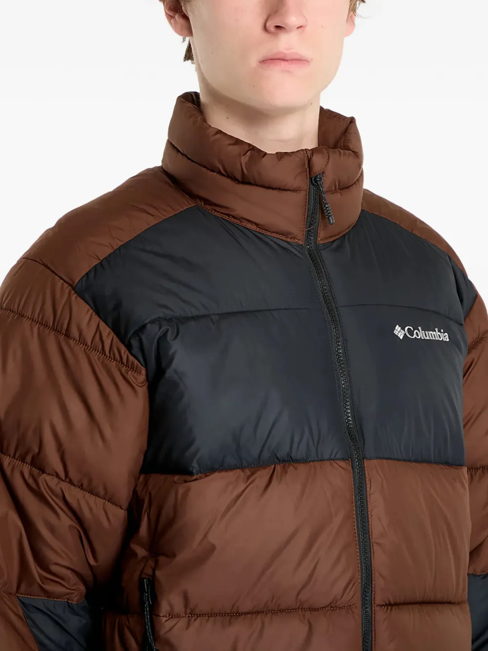 Columbia Jack met geborduurd logo Bruin
