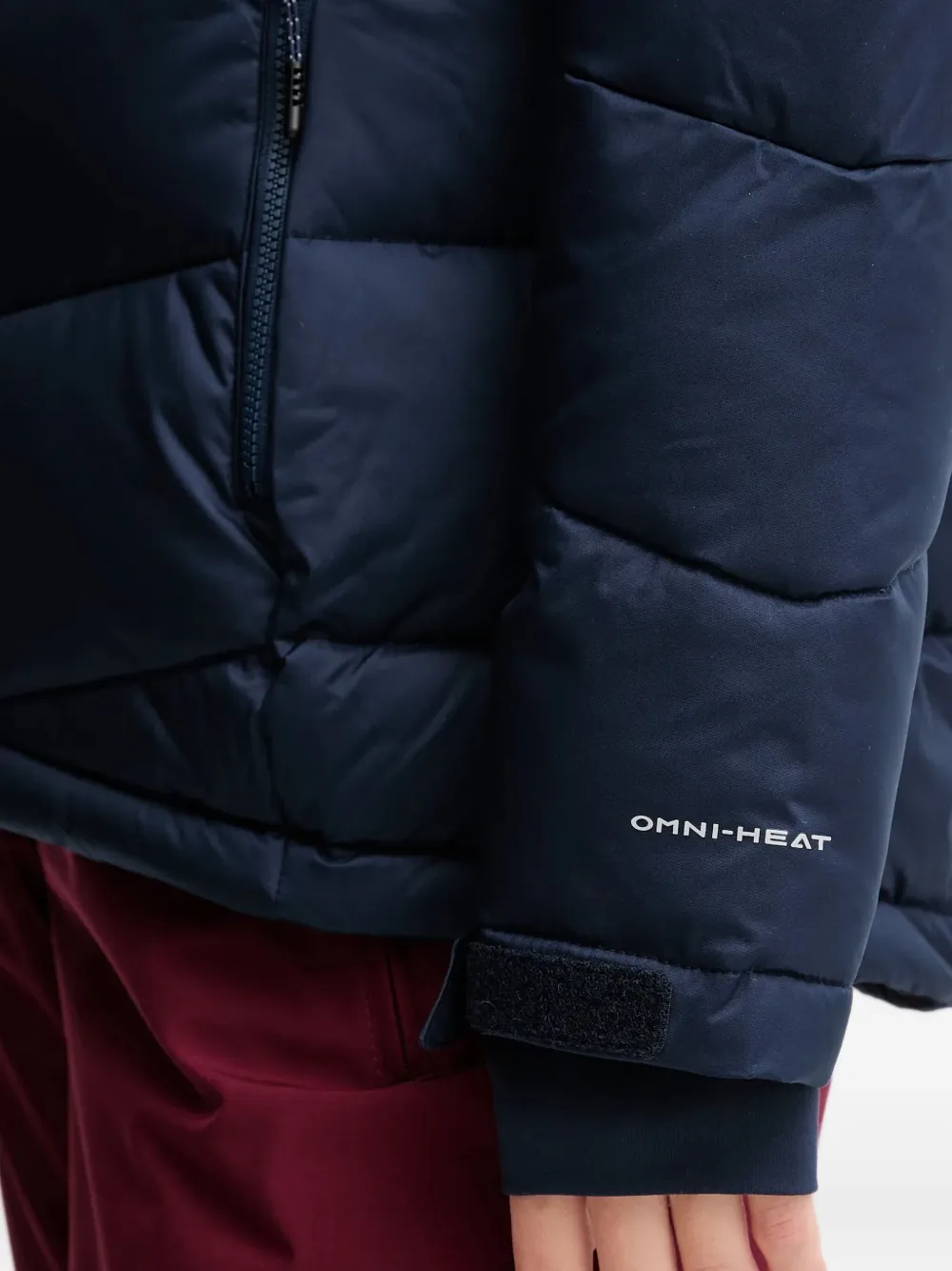 Columbia Logo-print Ski Jacket In Blue