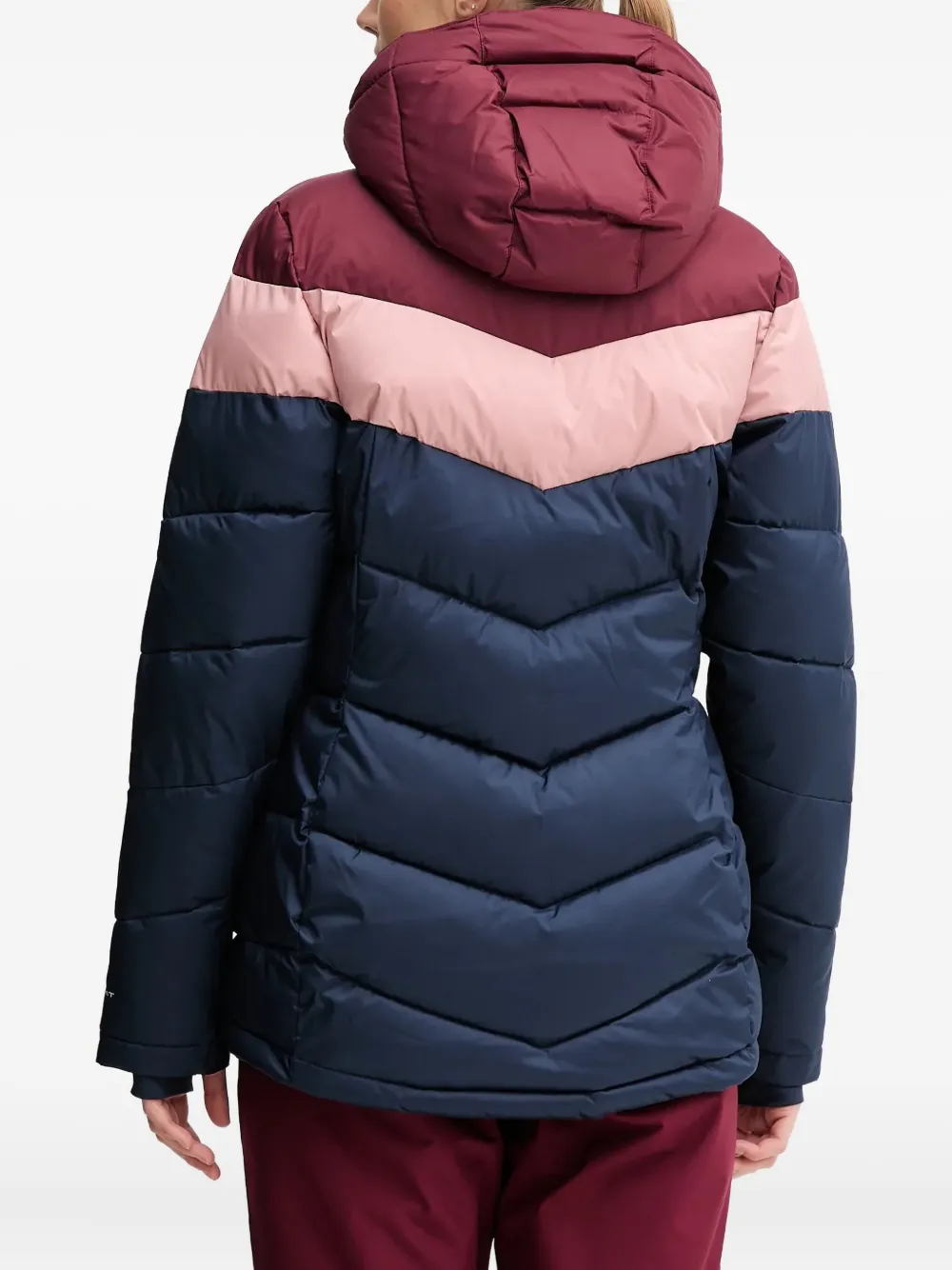 Columbia Logo-print Ski Jacket In Blue