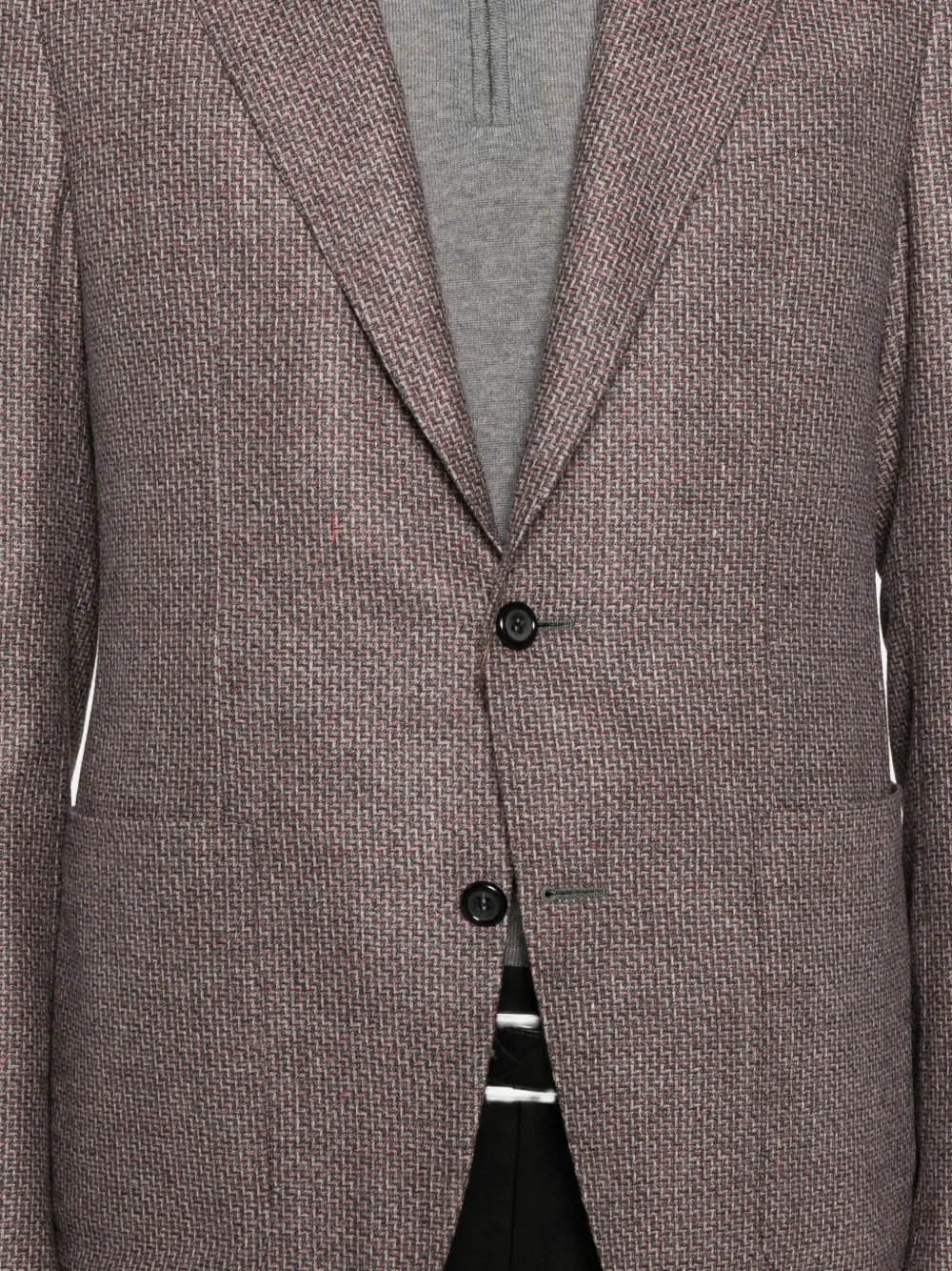 Canali Wollen blazer Roze