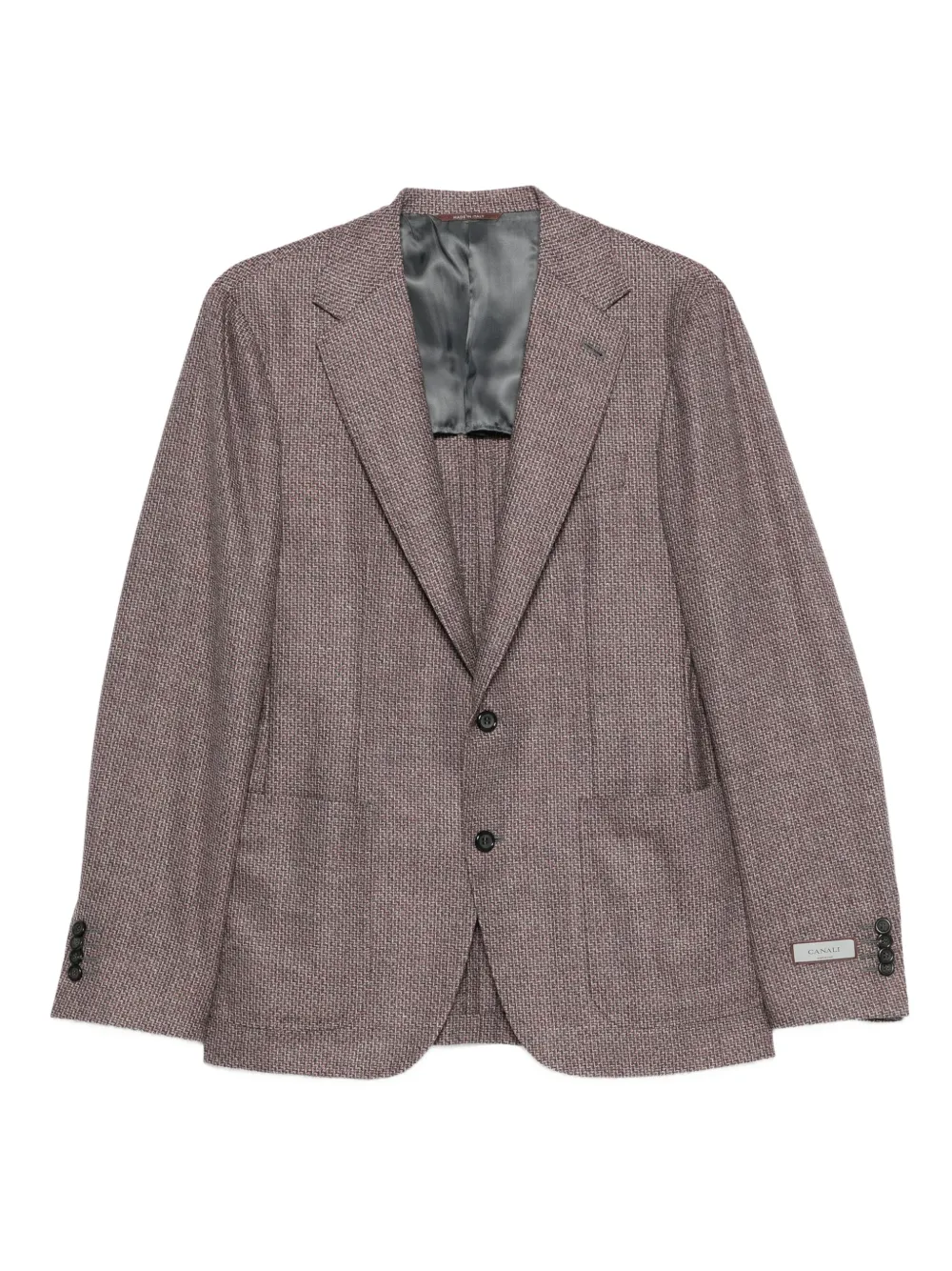 Canali wool blazer | Pink | Image 1