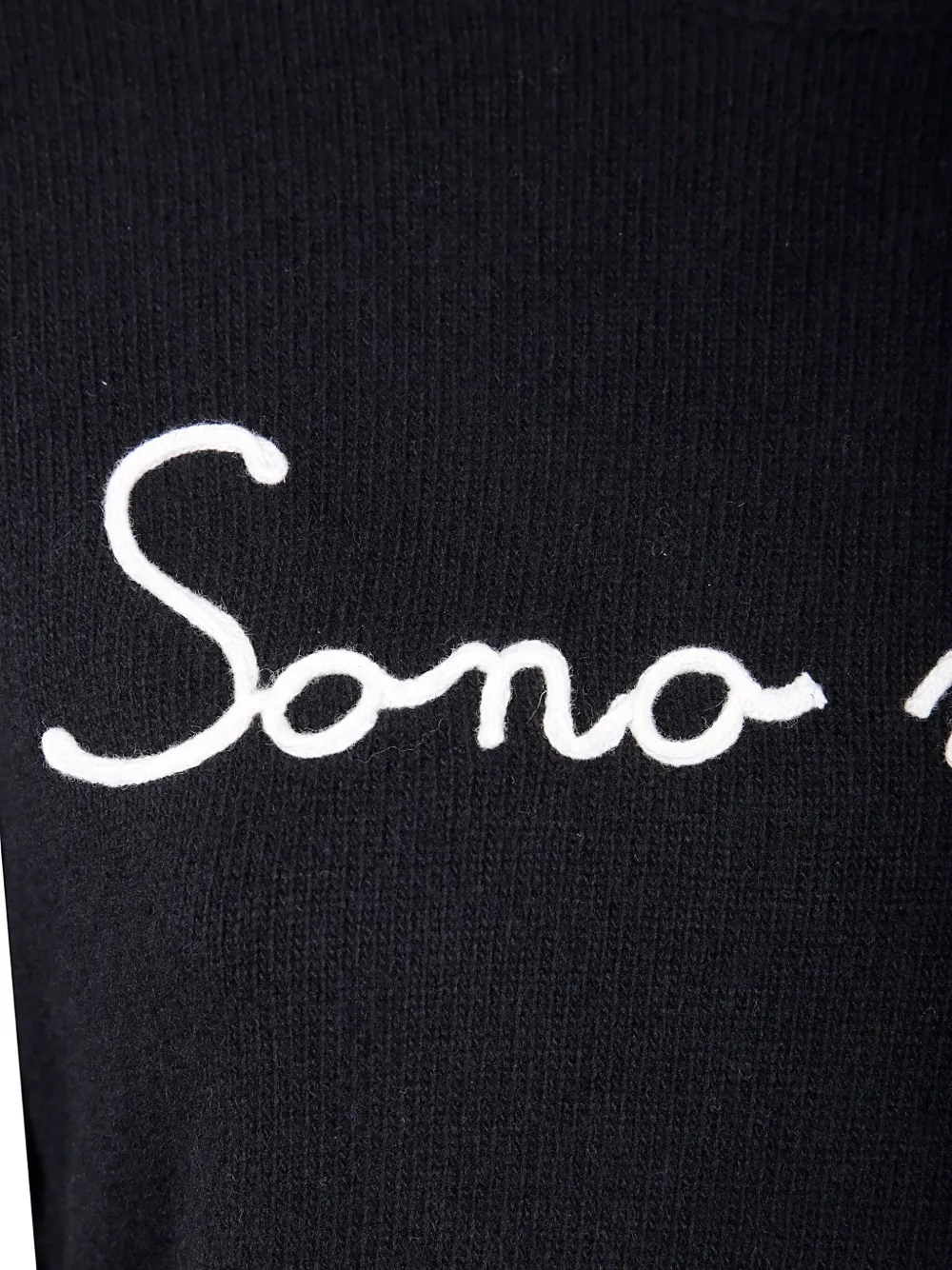 MC2 Saint Barth Trui met borduurwerk Blauw