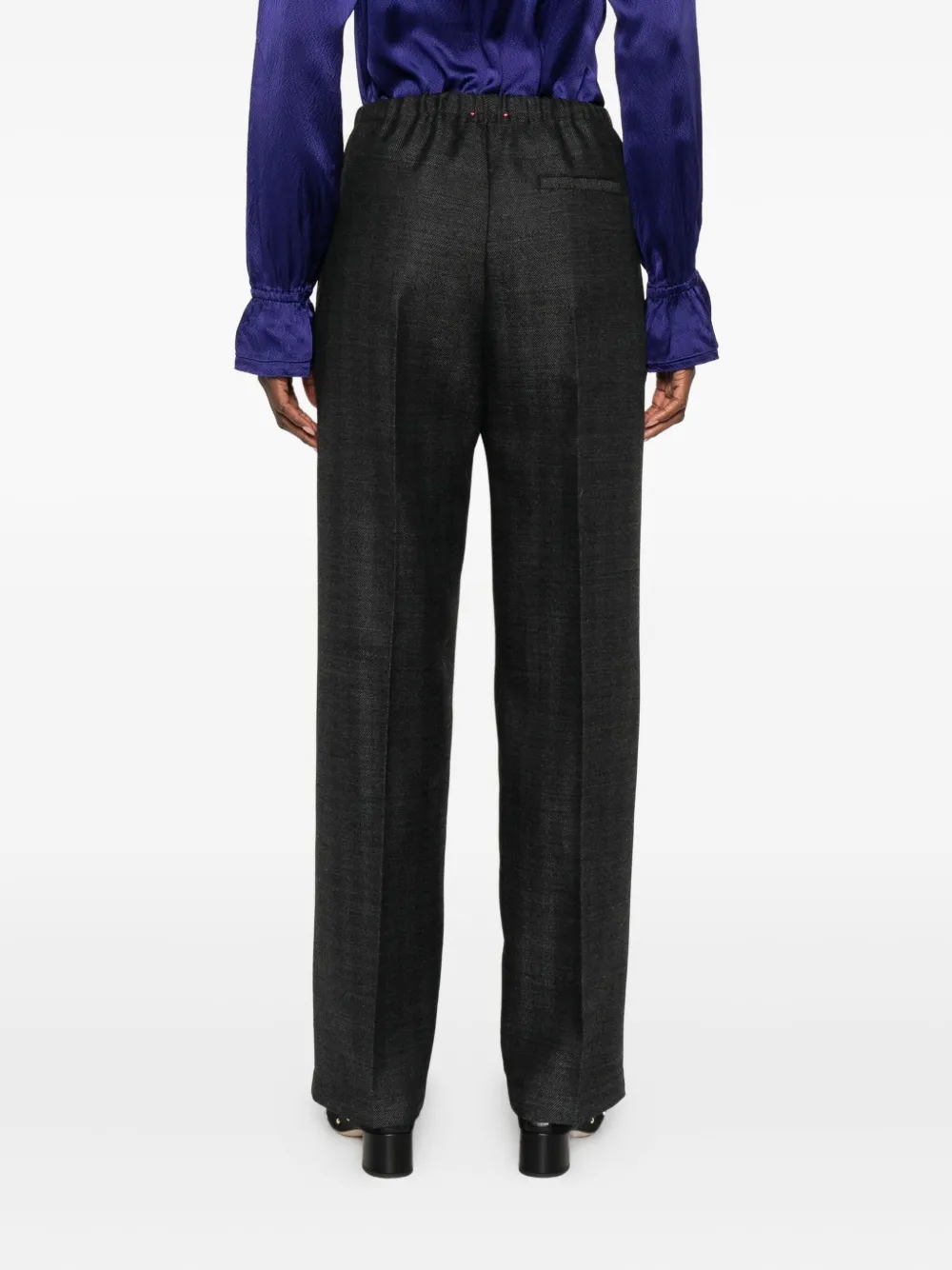 Forte Forte Drawstring Trousers In Gray