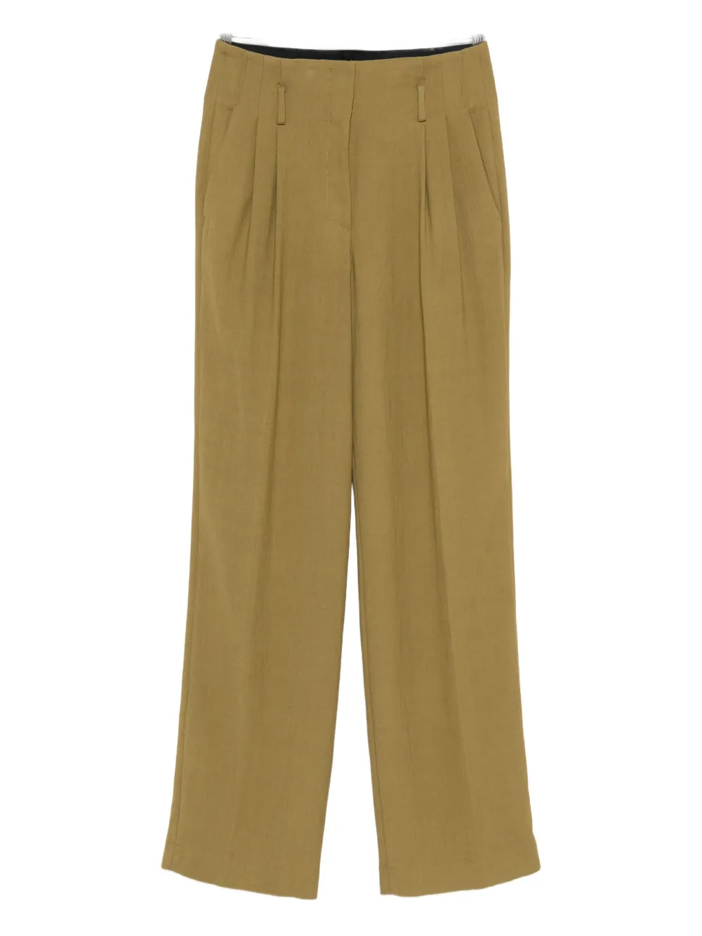 Forte Forte Pleated Trousers In Green