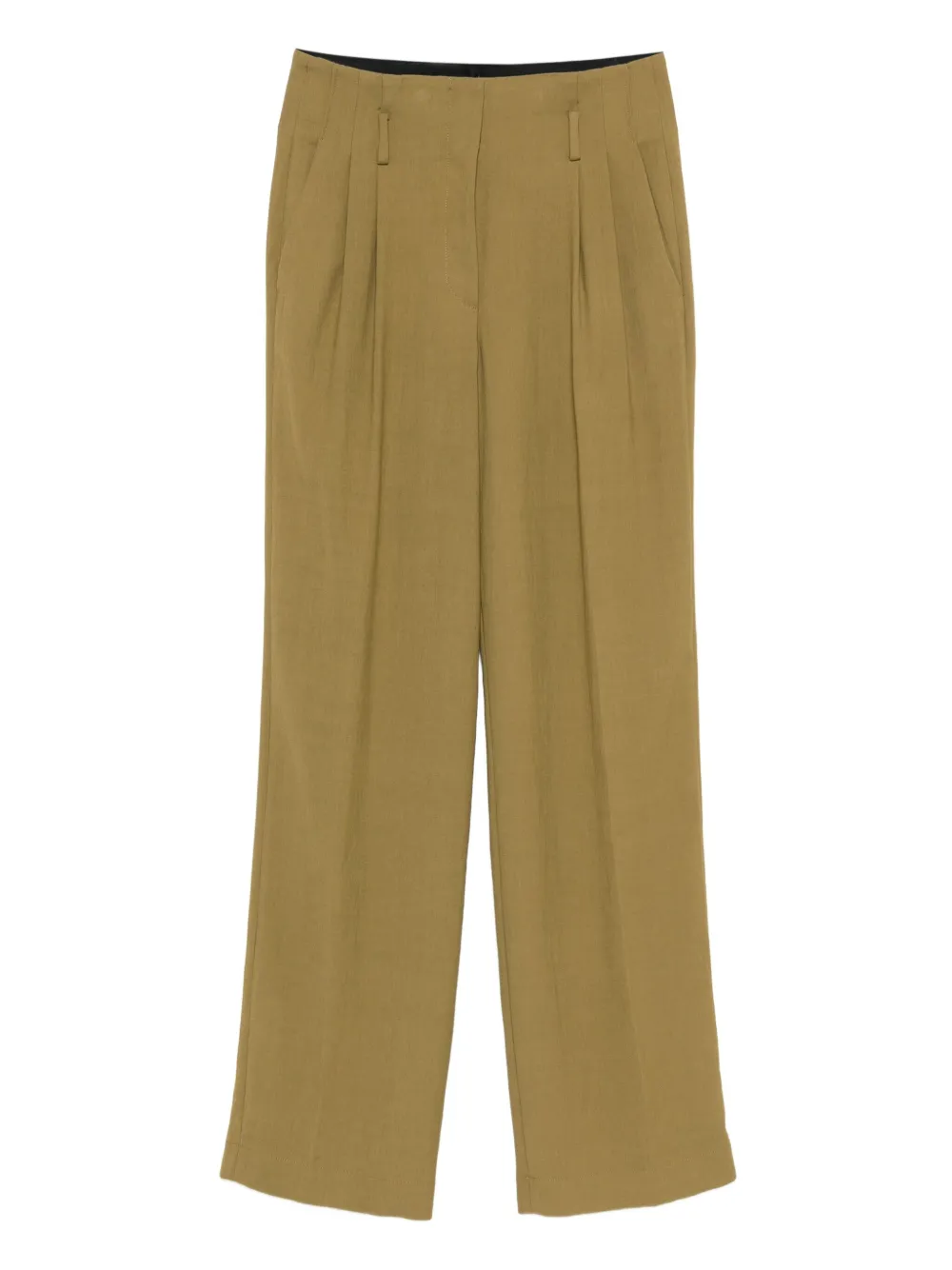Forte Forte pleated trousers | Green | Image 1