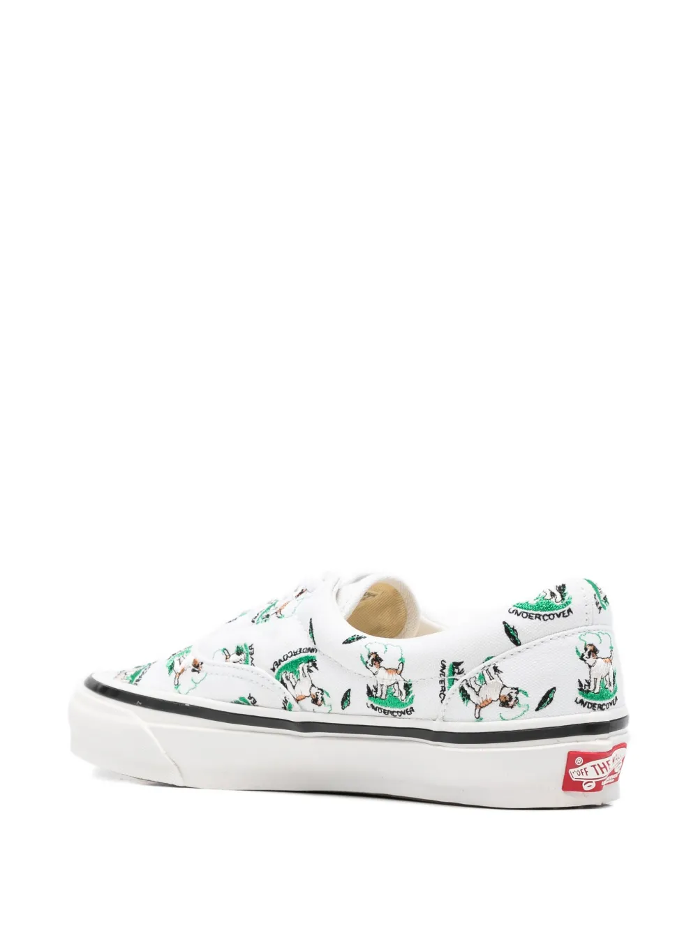 Vans X Undercover Era 95 Dog True Sneakers In White