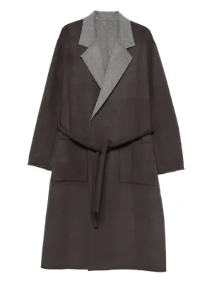Burberry チェック リバーシブル トレンチコート | ブラウン | FARFETCH JP