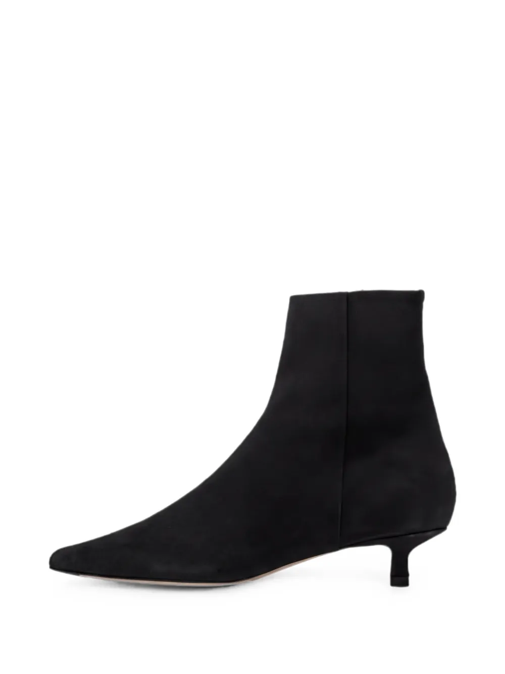 Aeyde Sofie pointed-toe suede ankle boots Zwart