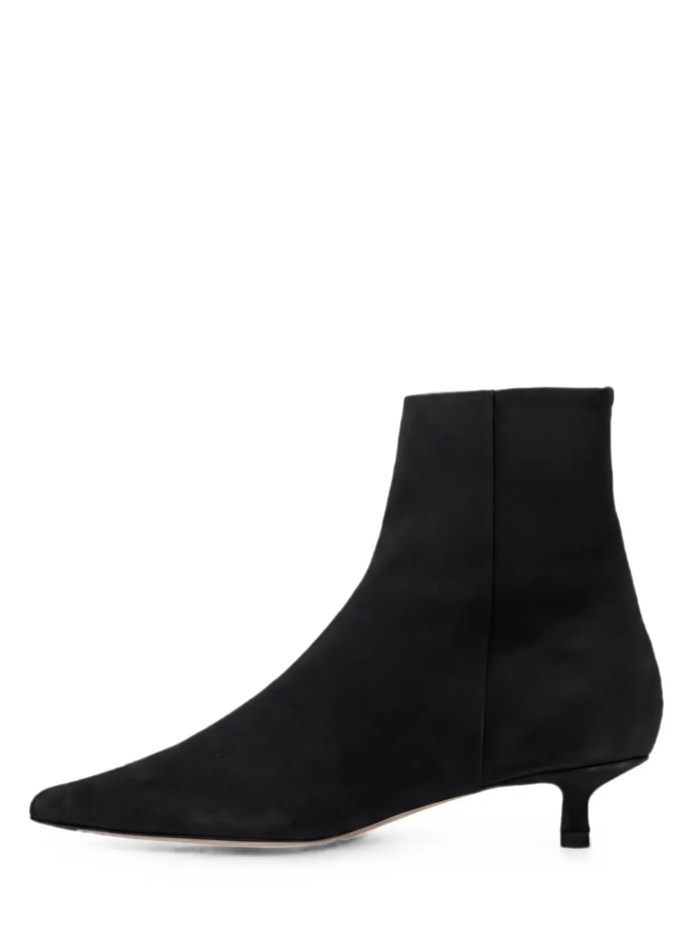 Aeyde Sofie pointed-toe suede ankle boots Zwart