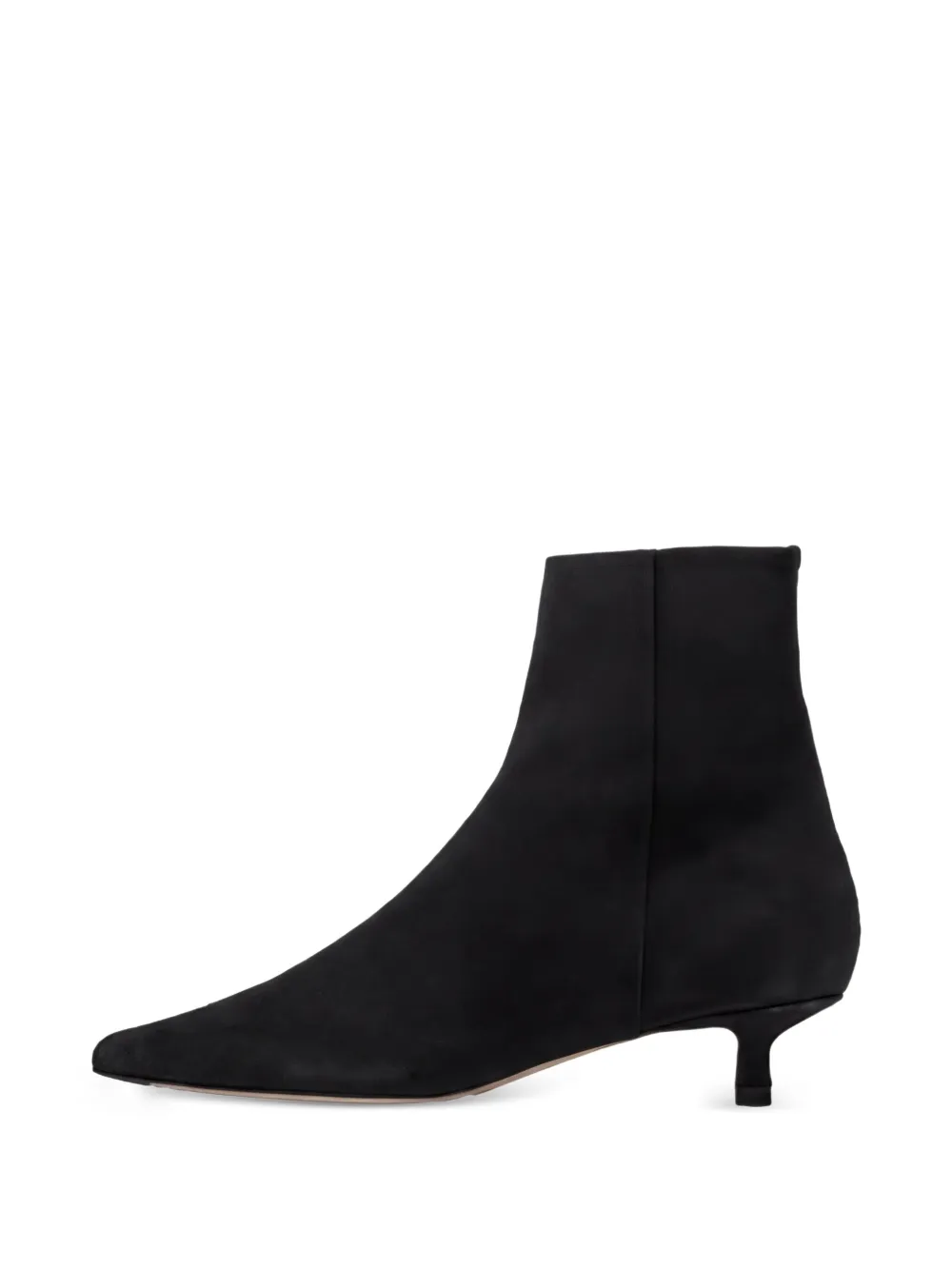 Aeyde Sofie pointed-toe suede ankle boots Zwart