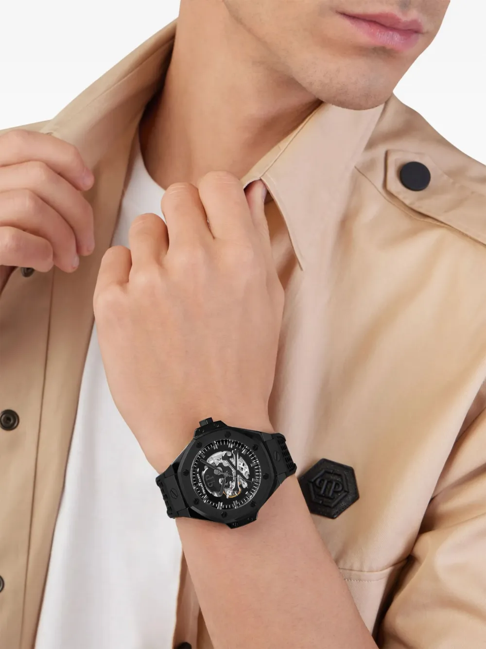 Philipp Plein $keleton Royal 44 mm - Zwart
