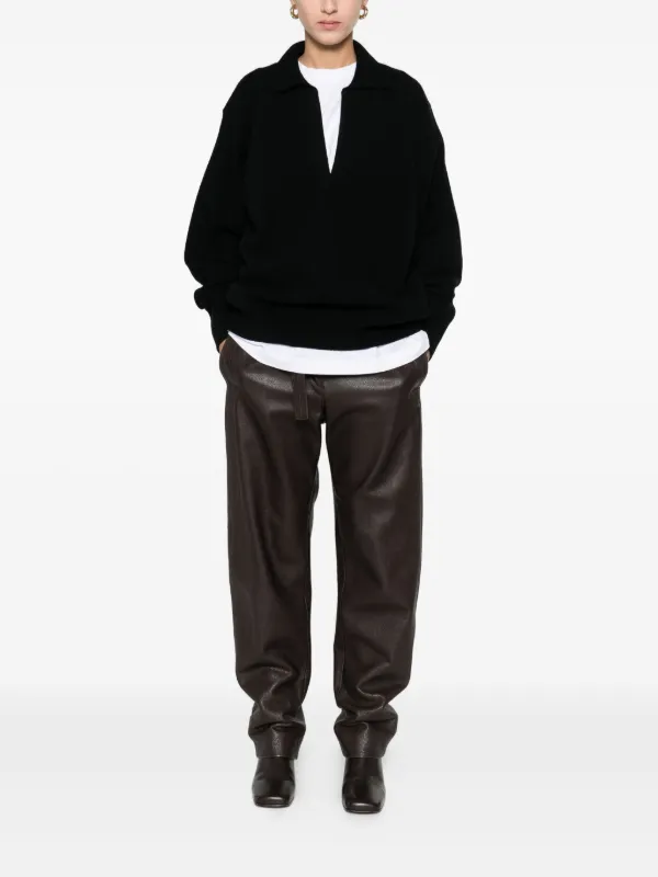 STEIN Vネック セーター | ブラック | FARFETCH JP