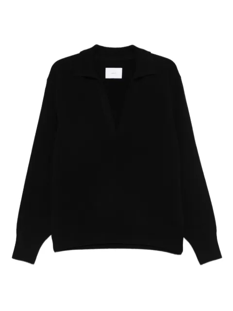 STEIN V-neck collared sweater