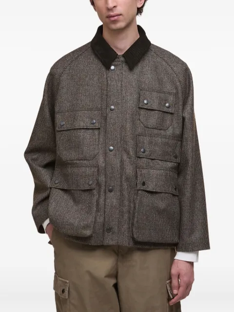 Barbour chamarra con bolsillos