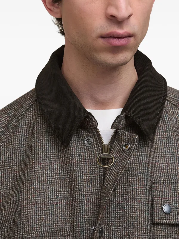 Barbour コーデュロイカラー ジャケット | ブラウン | FARFETCH JP