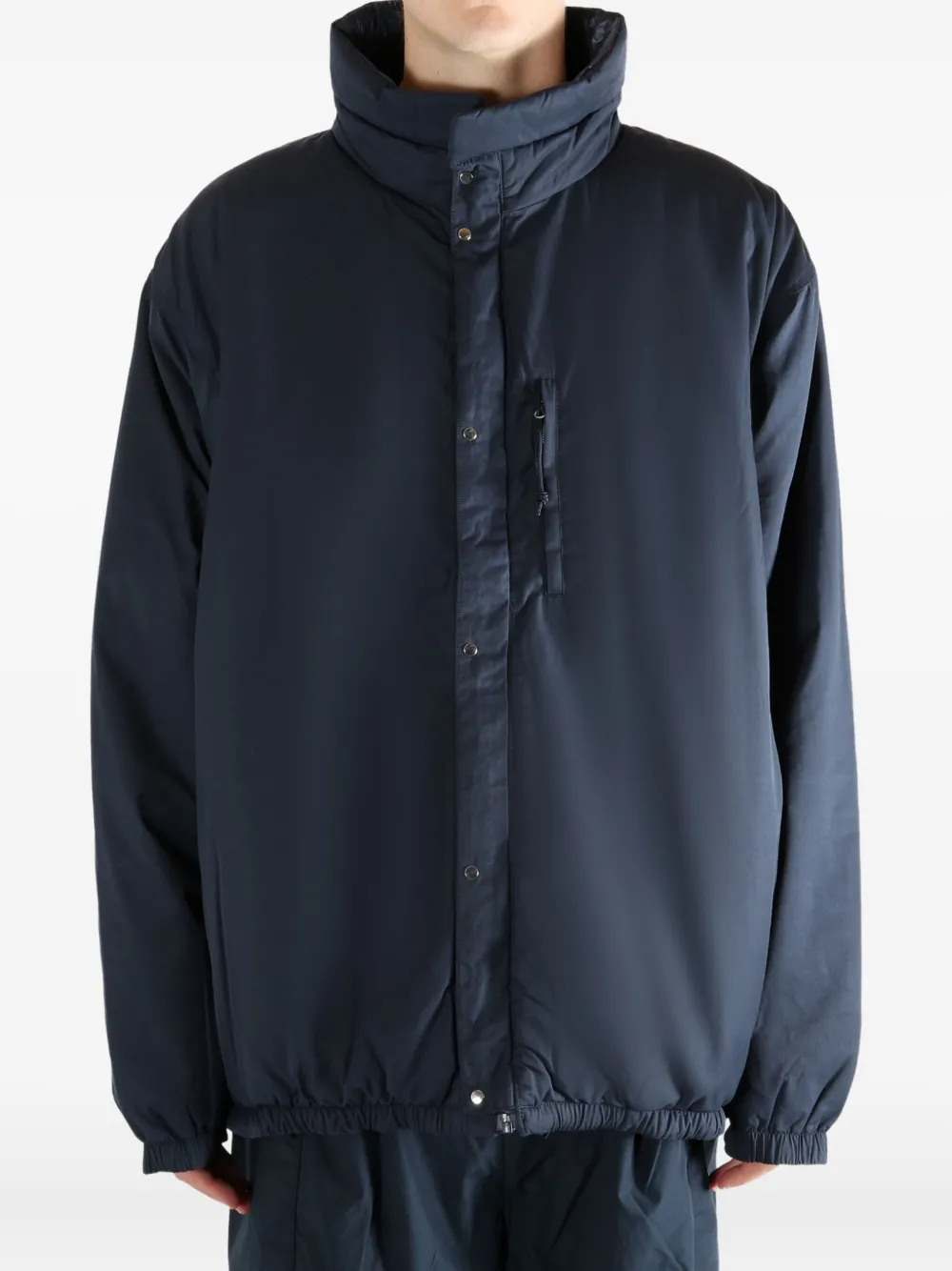 Nanamica Funnel-neck Insulated Jacket In Blue