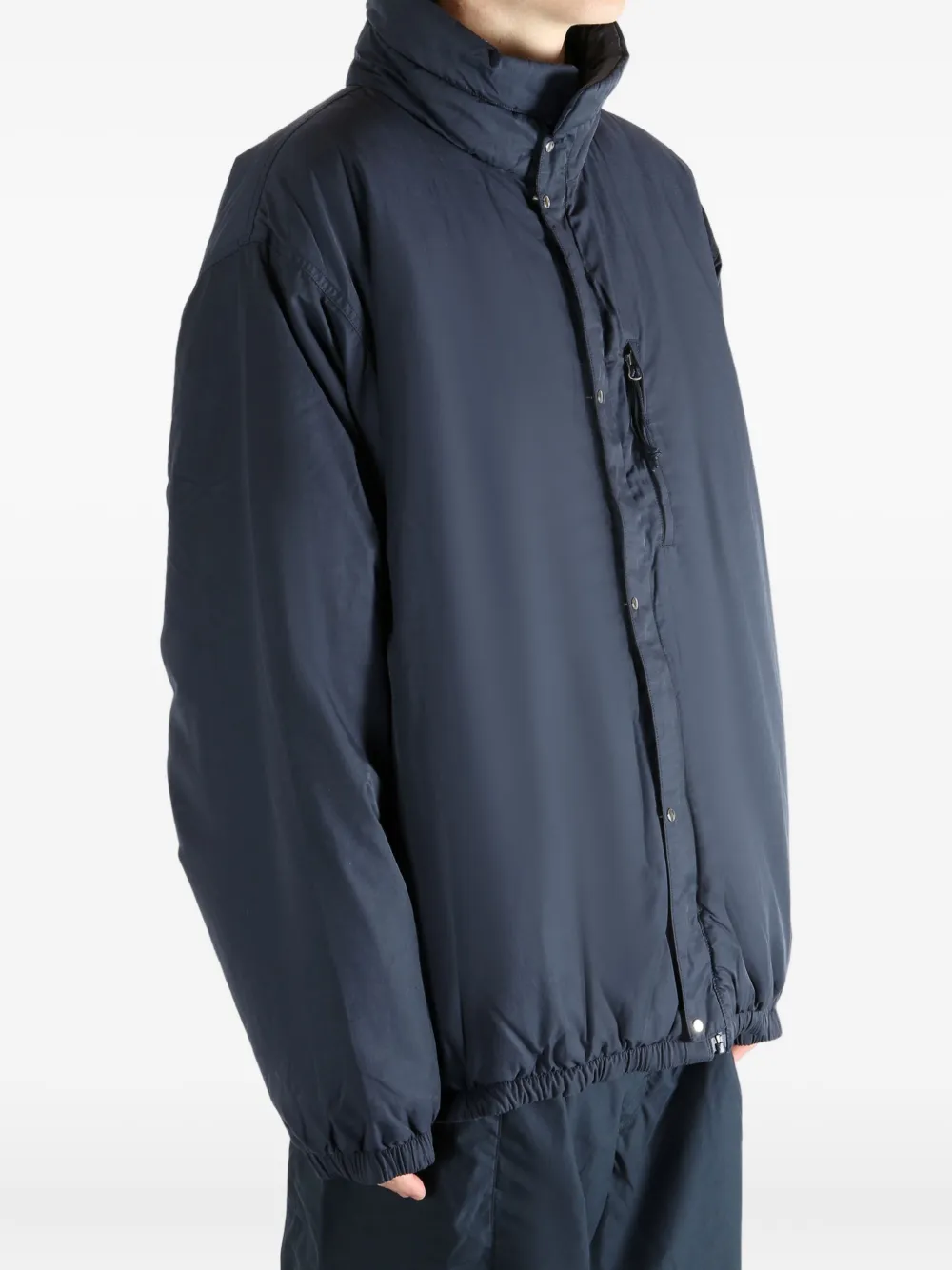 Nanamica Funnel-neck Insulated Jacket In Blue