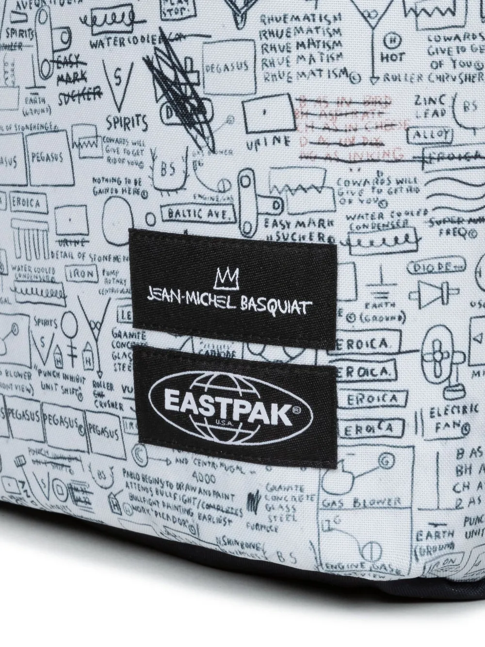 Eastpak x Jean-Michel Basquiat Shopp'r shopper met print Zwart