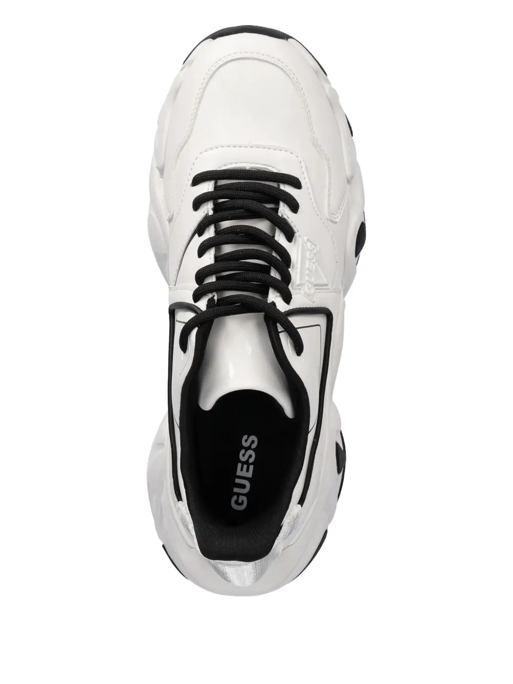 GUESS USA Cesi panelled chunky sneakers Wit