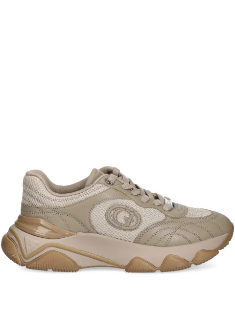 GUESS USA Morriz logo-patch sneakers