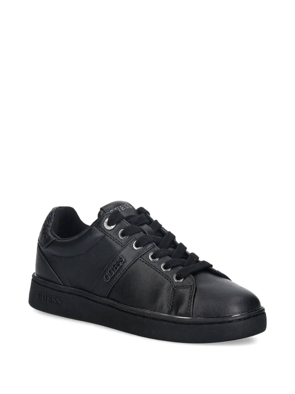 GUESS USA Britz embossed sneakers - Zwart